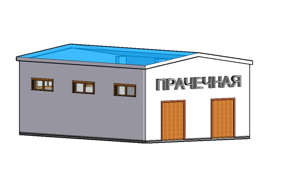 Эскизный проект прачечной